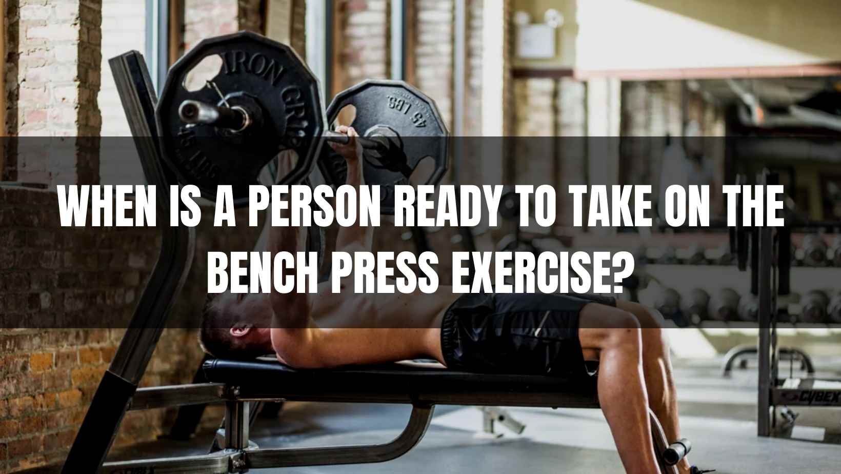 bench press exercise