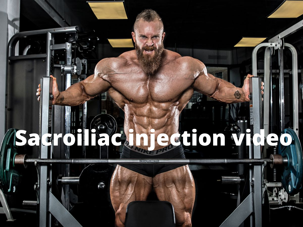 sacroiliac injection video