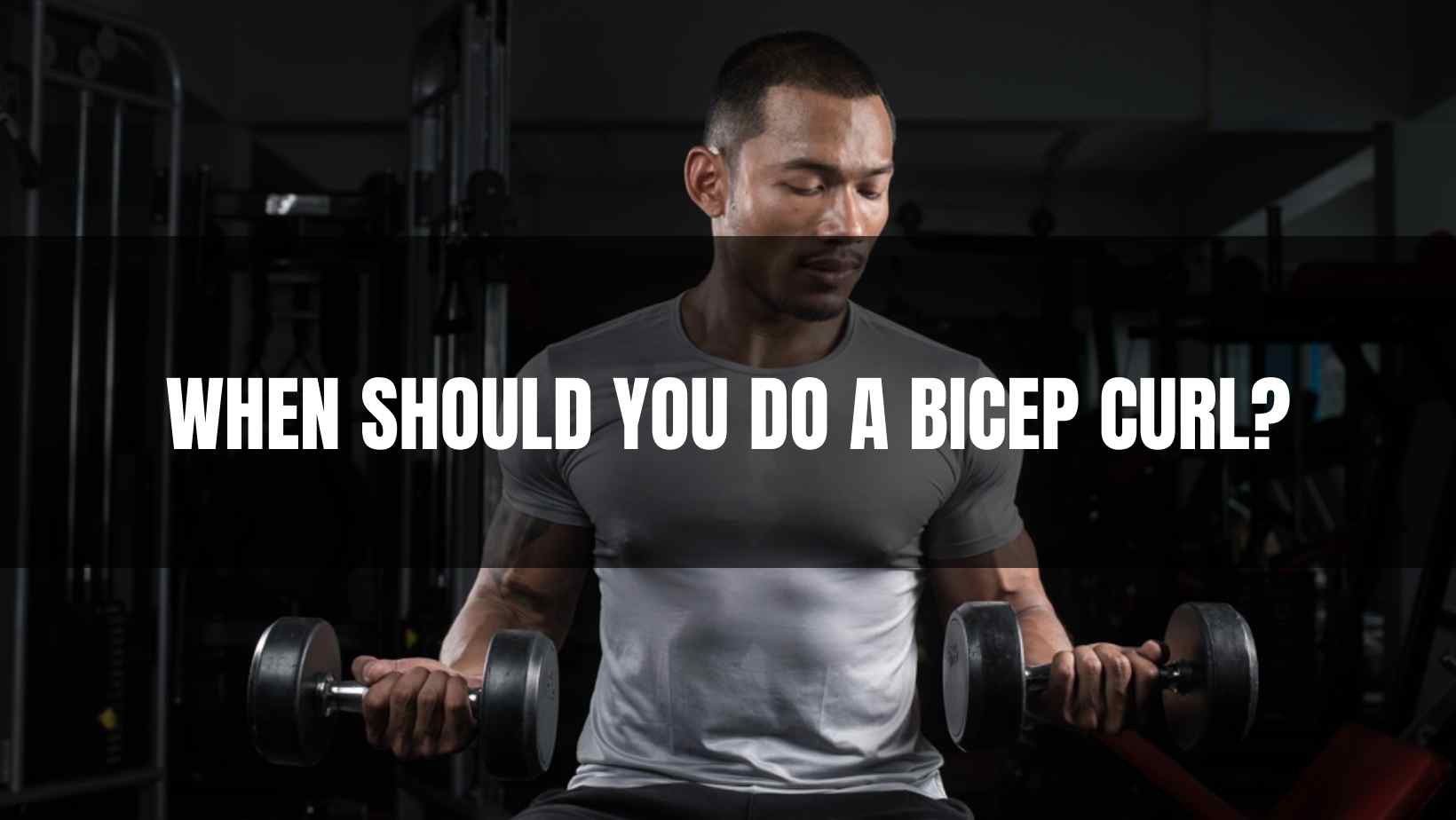 When Should You Do a Bicep Curl